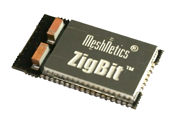 ZigBit modul s dvojitou anténou na čipu