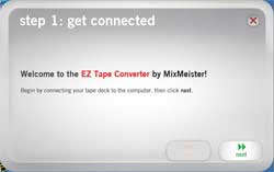 Obr.2 - První krok po nainstalování EZ Tape Converter vyzve i instalaci iTunes