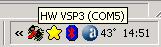 ikona HW VSP 3 v system tray